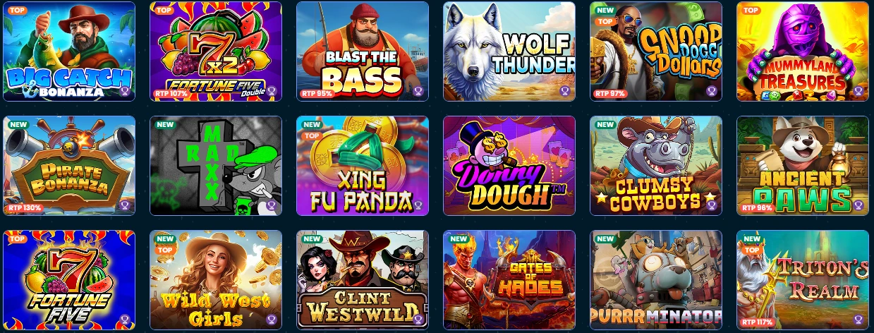 Rollino Casino Sloty