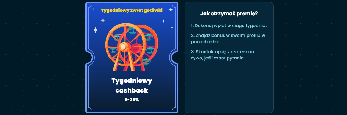 Rollino Casino Cashback